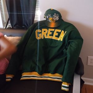 Hat and jacket Green Bay Packers